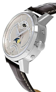 Relógio Longines Heritage Classic 1832 Automático L4.828.4.92.2 Day/Date GMT Moonphase